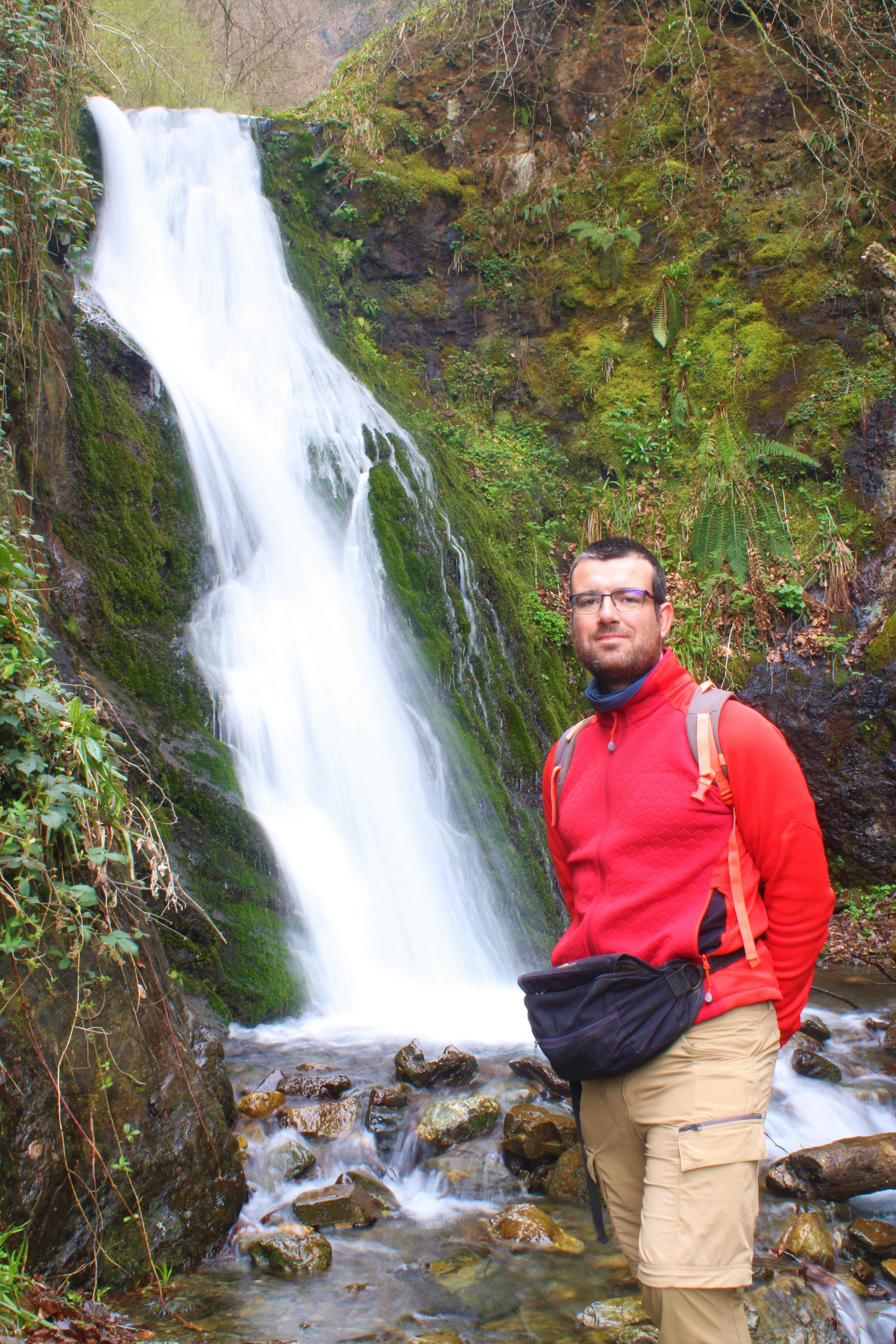 La cascade de l'Oussouet, en Bigorre