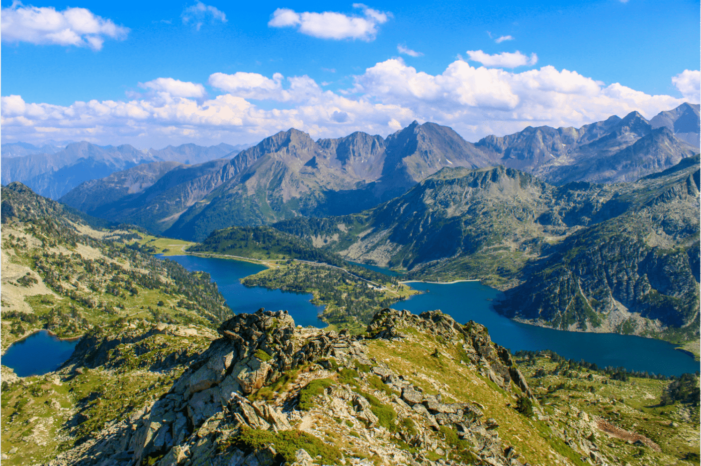 Photo du trek sur le GR10 à travers les Pyrénées