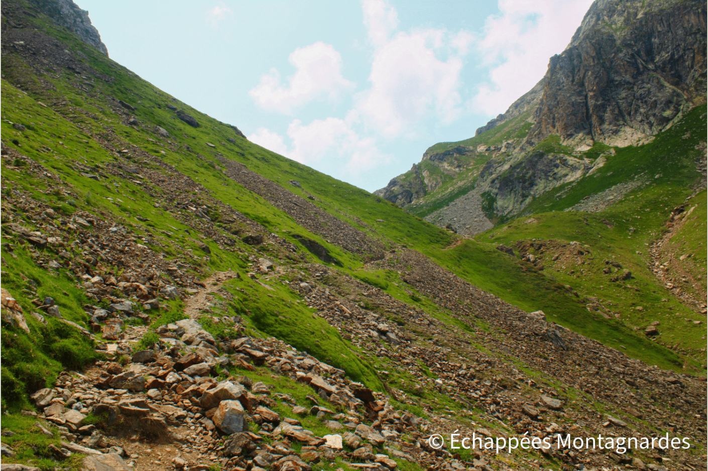 Derniers hectomètres avant le col de Sencours