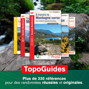 Visuel collection de topoguides FFRandonnée