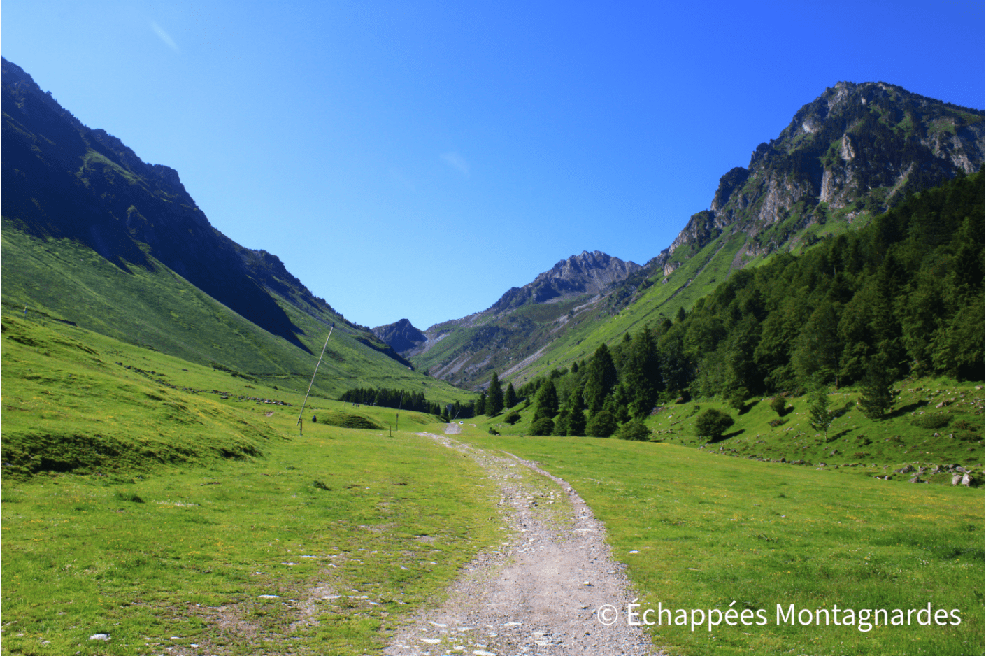 Montée le long du GR®10