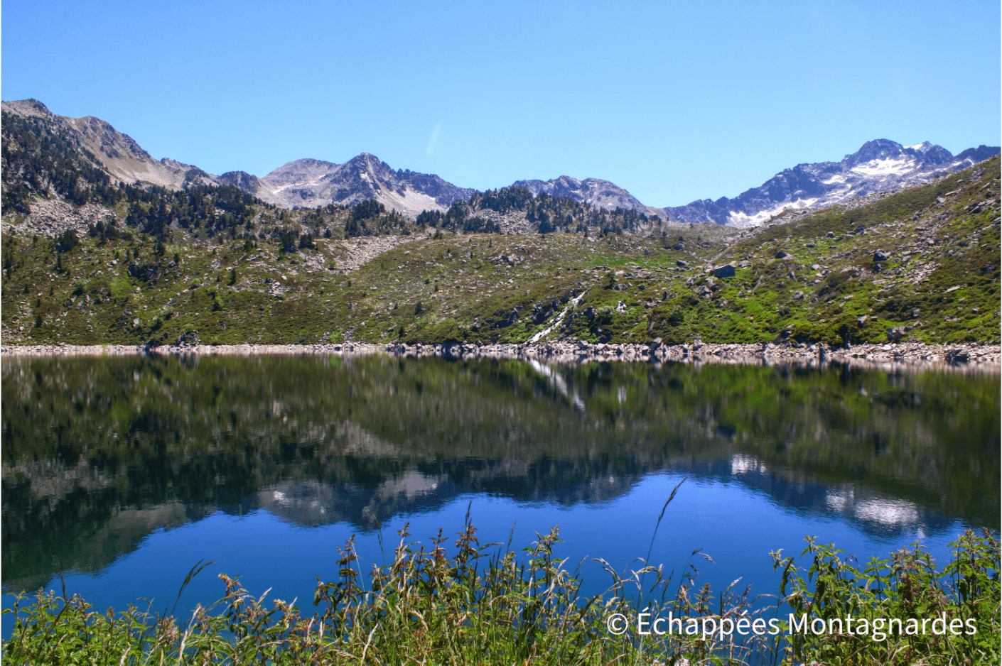 Le premier lac d'une longue série !