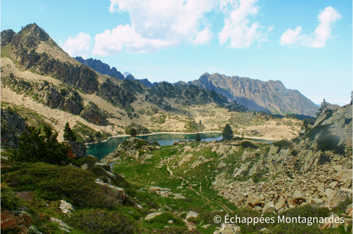 Poursuite de ce trek sublime vers le lac du Campana