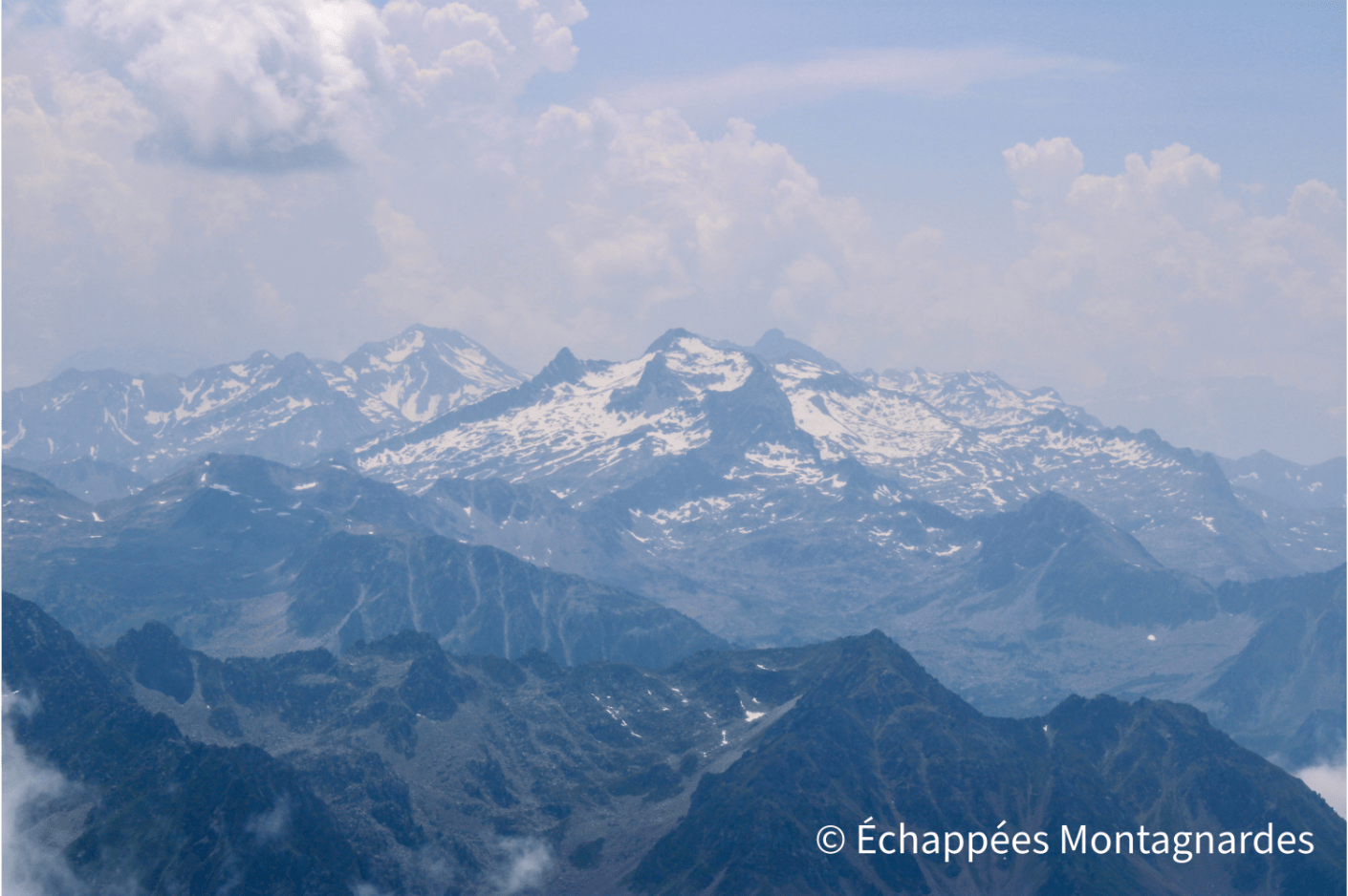 Panorama vers le massif du Néouvielle