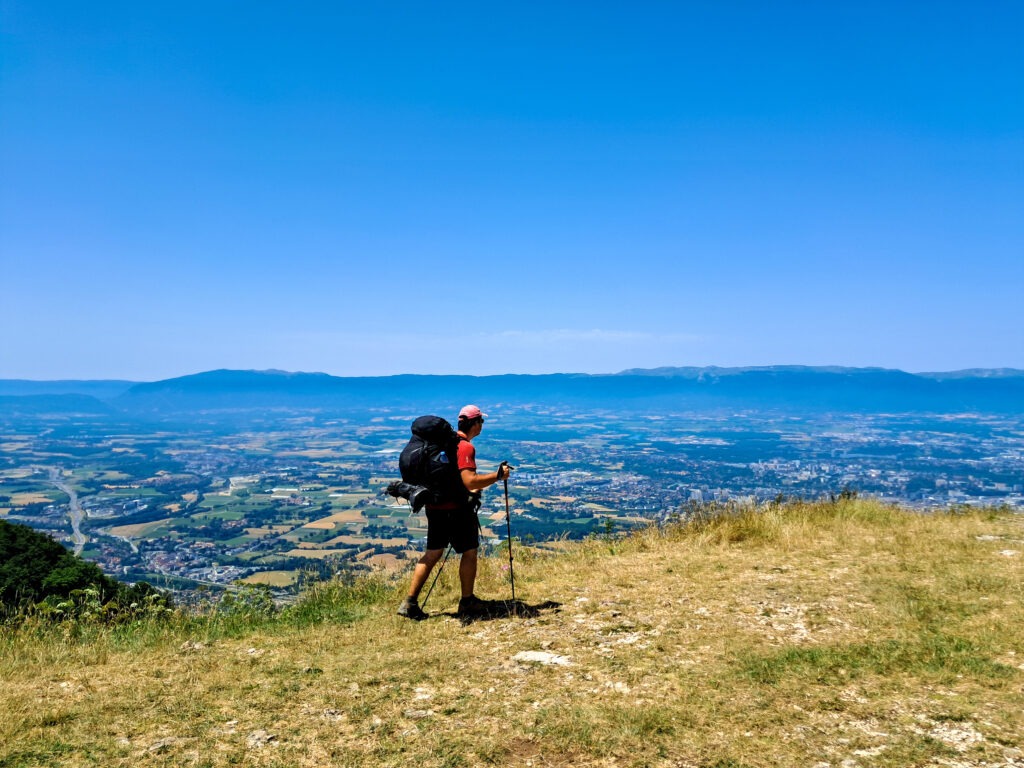 Le GR5 sur le Mont Salève