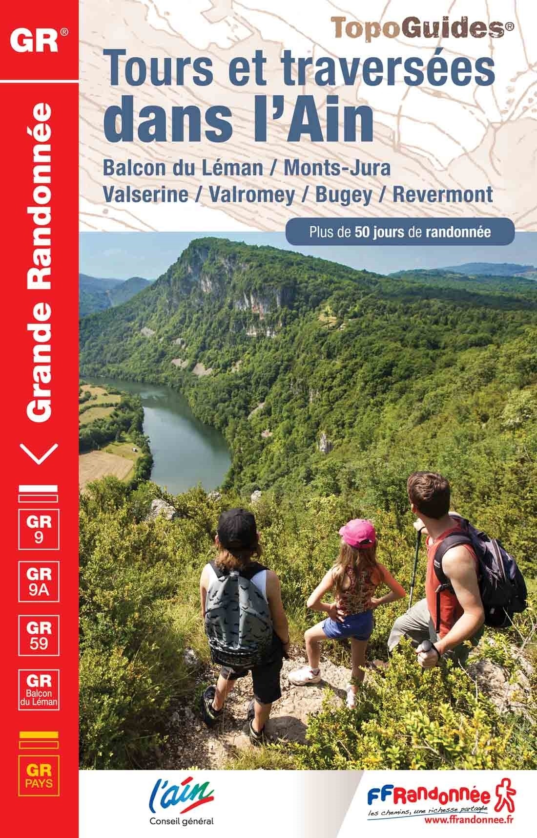 Tours et traversées dans l'Ain GR9 GR59