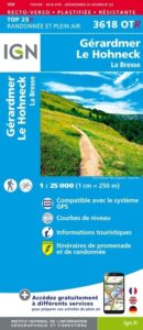 Carte IGN top25 Hohneck