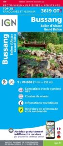 Carte IGN top25 Bussang