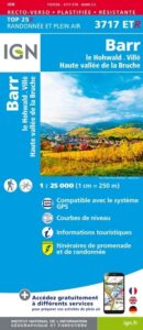 Carte IGN top25 Barr