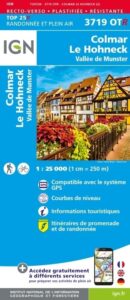 Carte IGN top25 Colmar