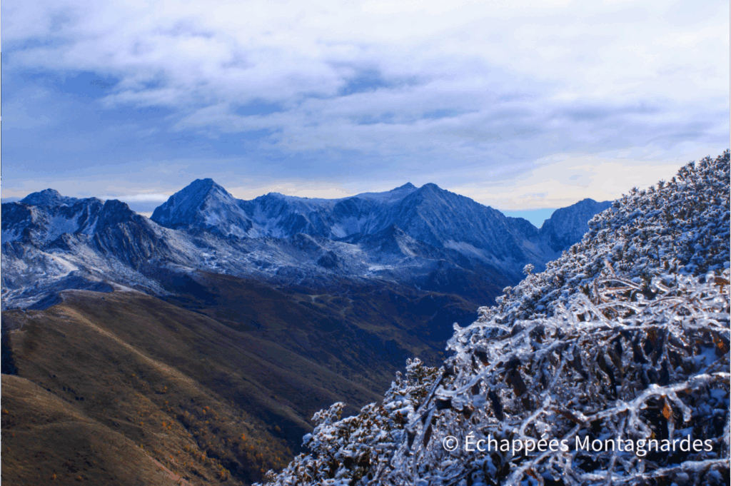 Paysage d'automne vers le Roc Blanc