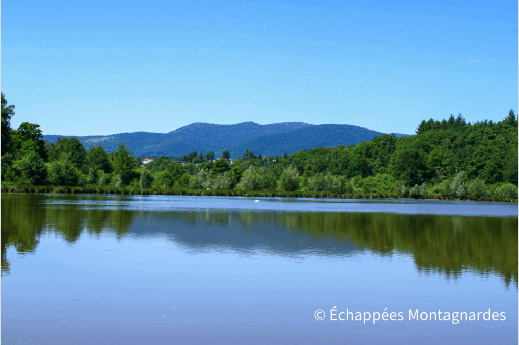 La lac de Malsaucy sur le GR®533
