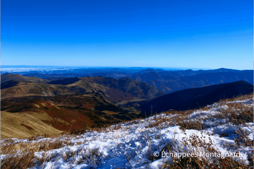 Le panorama tout au long de la montée est absolument magnifique