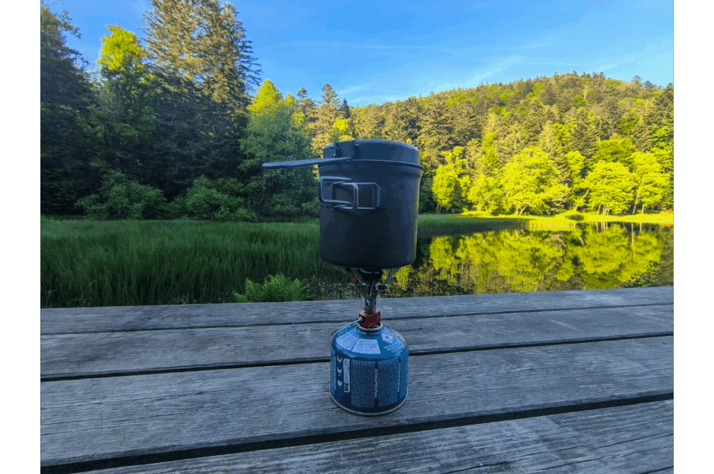 Mon réchaud de trek