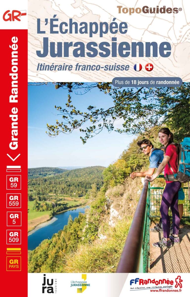 Topoguide Echappée Jurassienne couverture