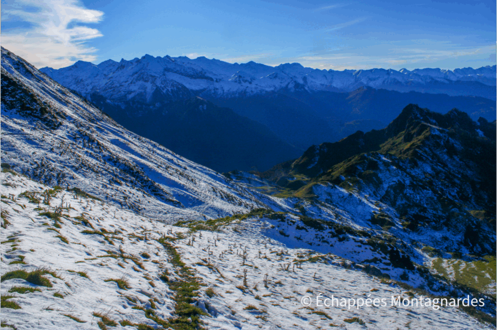 Cabanatous randonnée enneigée Ariège
