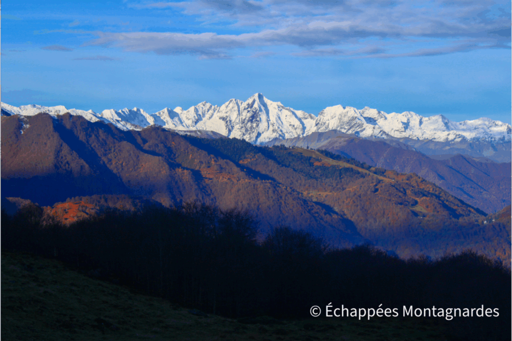 pic de Cabanatous vue Mont Valier