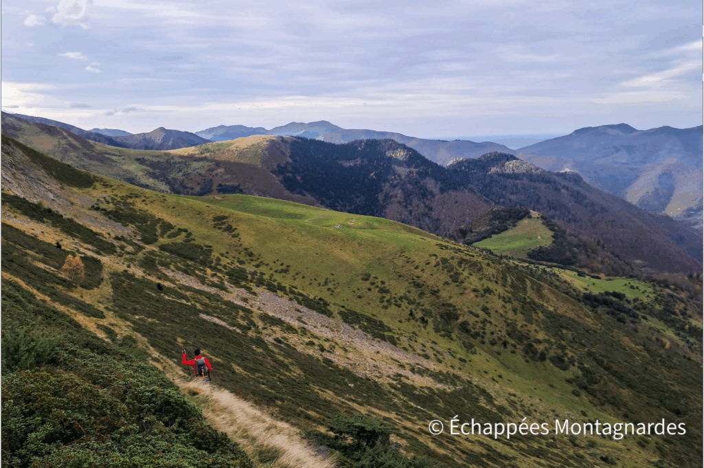 Calabasse - descente col de Lourech