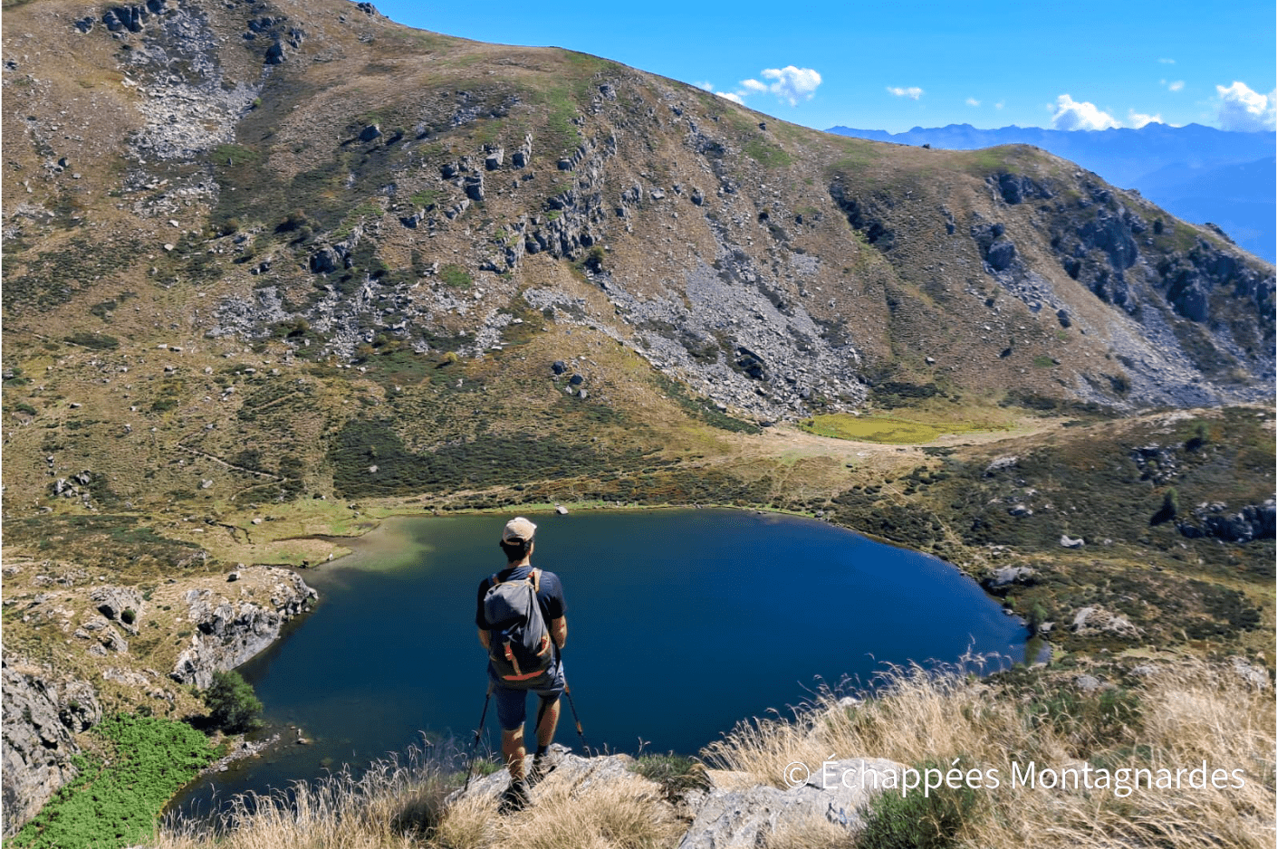 Etang d'Appy paysage Ariège Pyrénées