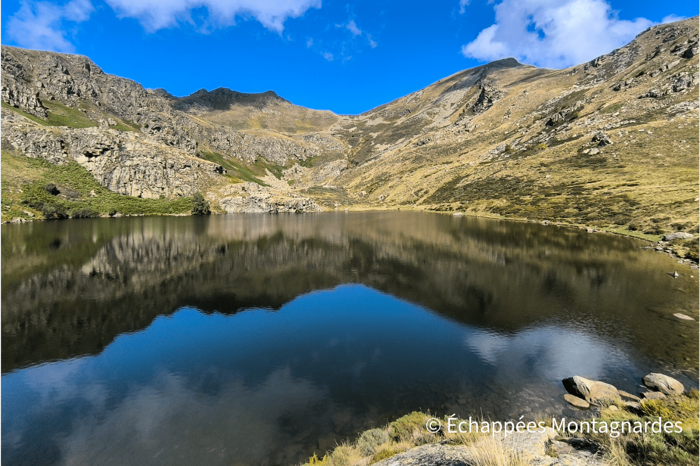 Etang d'Appy reflets somptueux paysage