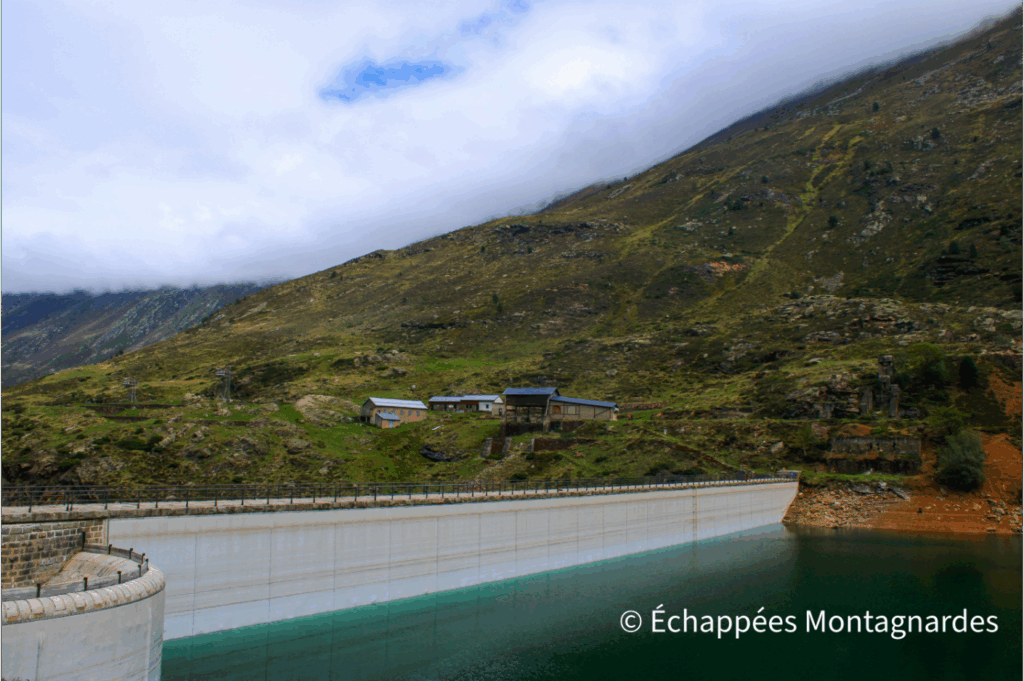 Etang d'Izourt barrage