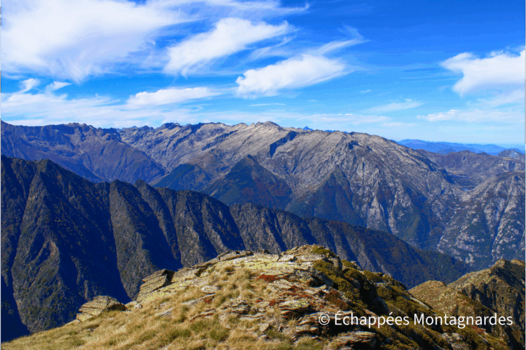 Pique d'Endron sommet vue massif Bassiès