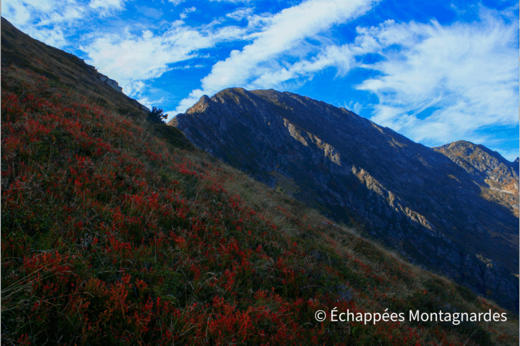 Pique d'Endron vue ascension