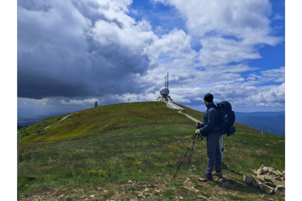 Le Grand Ballon, point culminant de la traversée des Vosges, un moment marquant de mon aventure
