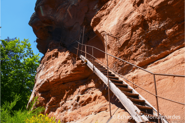 Rocher des Bohémiens ou Zigeunerfels - traversée des Vosges