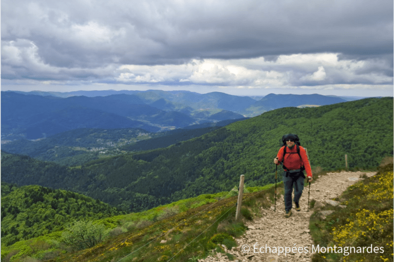 Montée au Grand Ballon trek traversée des Vosges
