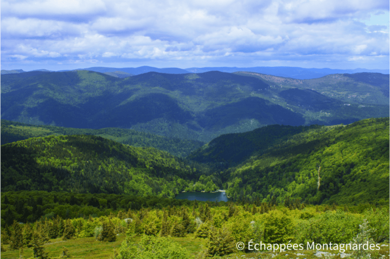 Grand Ballon vue lac du Ballon