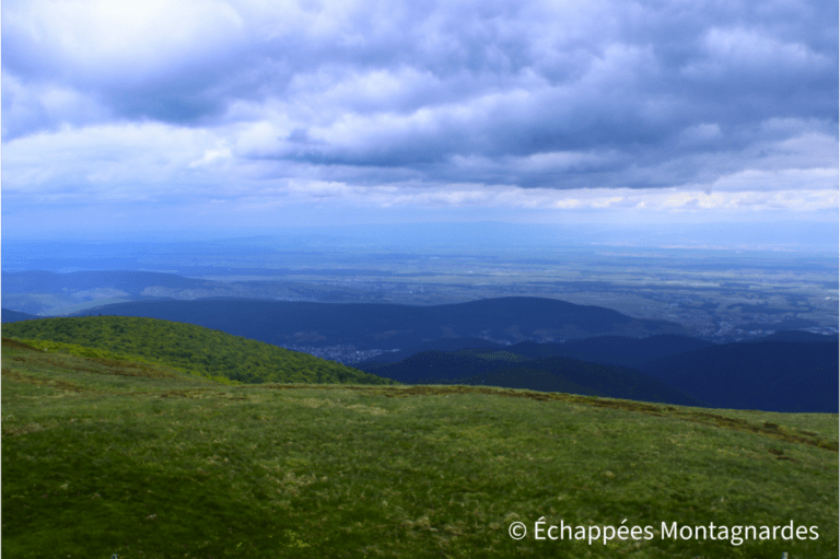 Grand Ballon panorama plaine d'Alsace