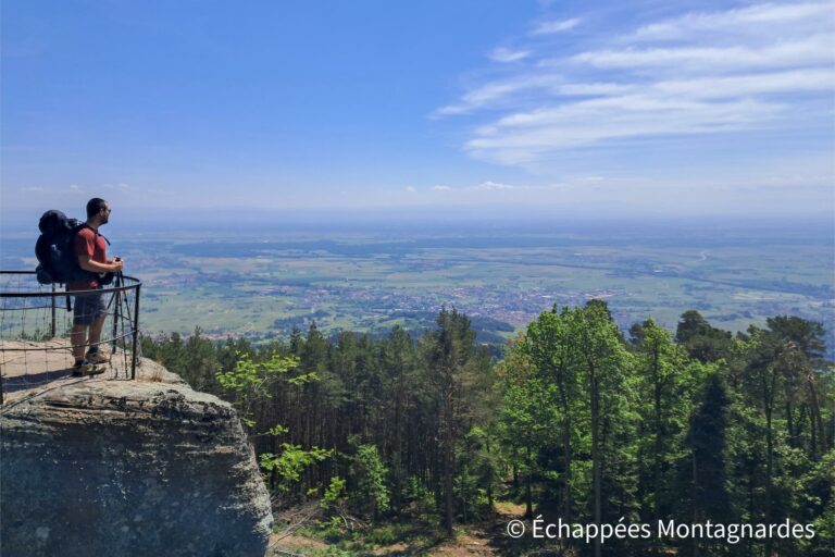 rocher du Maennelstein panorama Alsace