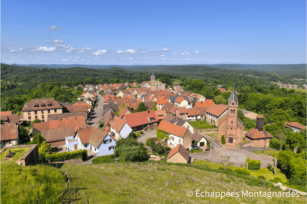château de Lichtenberg - panorama