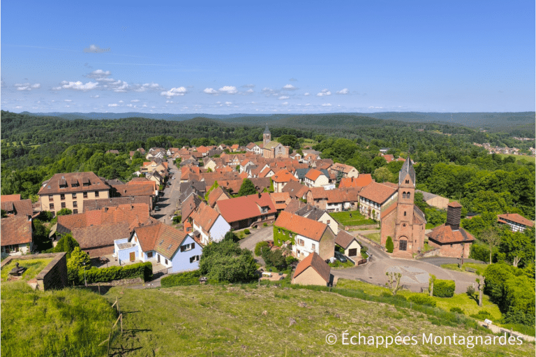 château de Lichtenberg - panorama