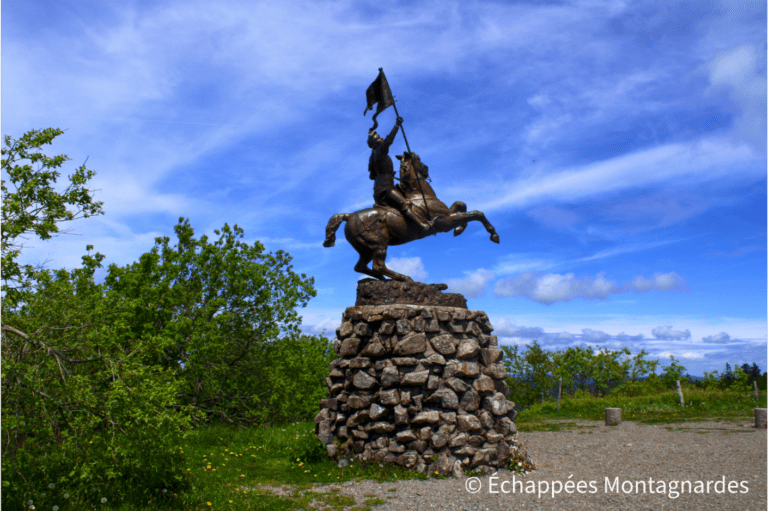 Statue de Jeanne d'Arc du Ballon d'Alsace