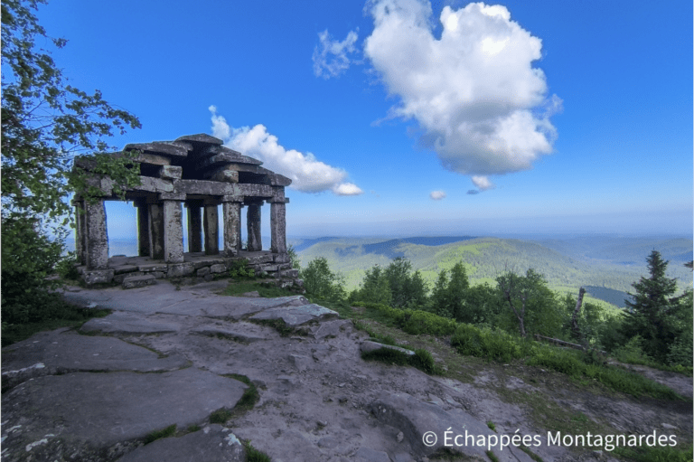 temple du Donon traversée des Vosges