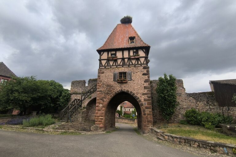 Châtenois - la tour des Sorcières -traversée des Vosges