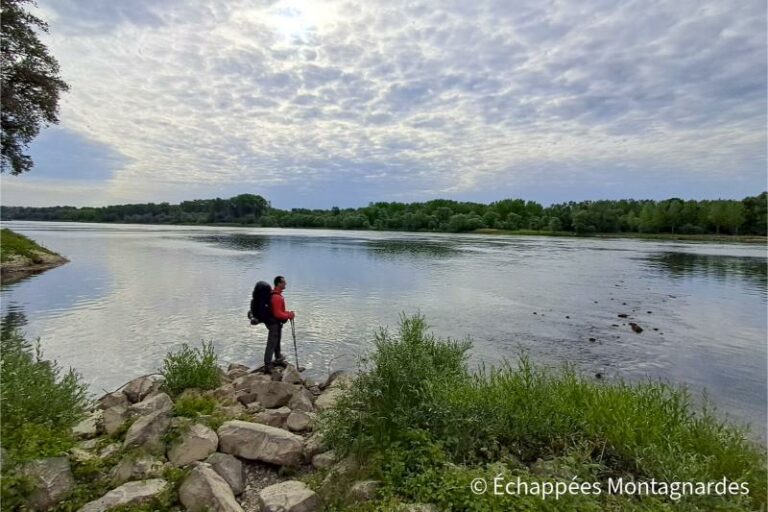 Départ traversée des Vosges bord du Rhin