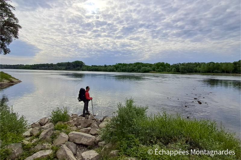 Départ traversée des Vosges bord du Rhin