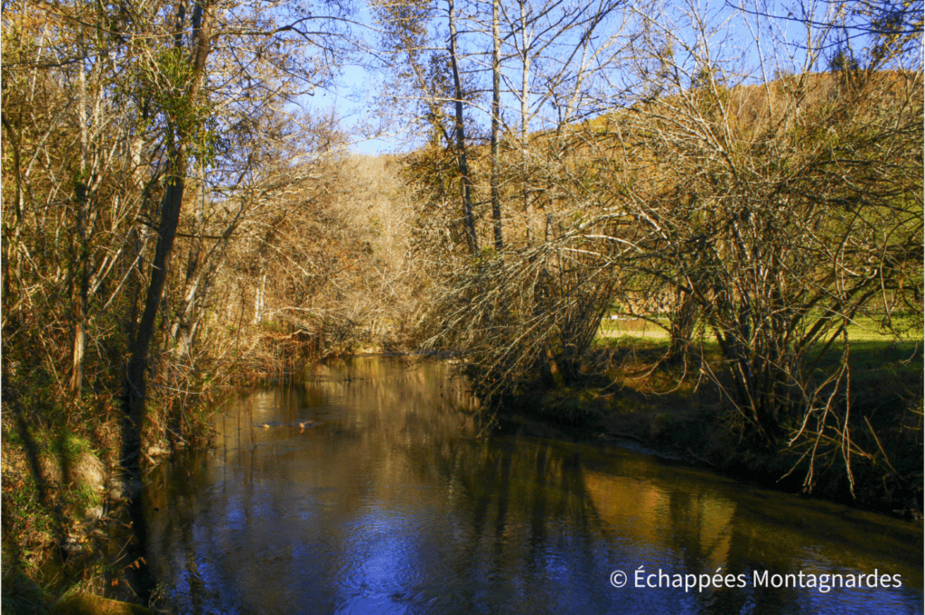 Traversée de la rivière Arize