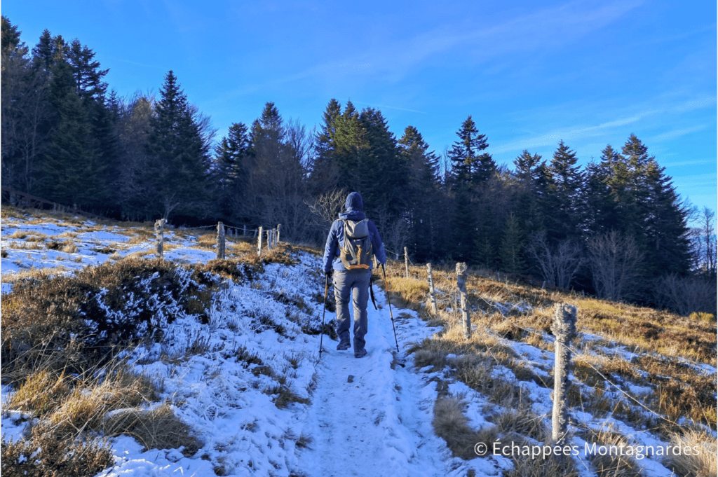 Départ randonnée saut du Gier