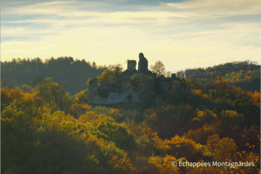 Le château de Saint-Barthélemy, en boucle depuis Durban-sur-Arize