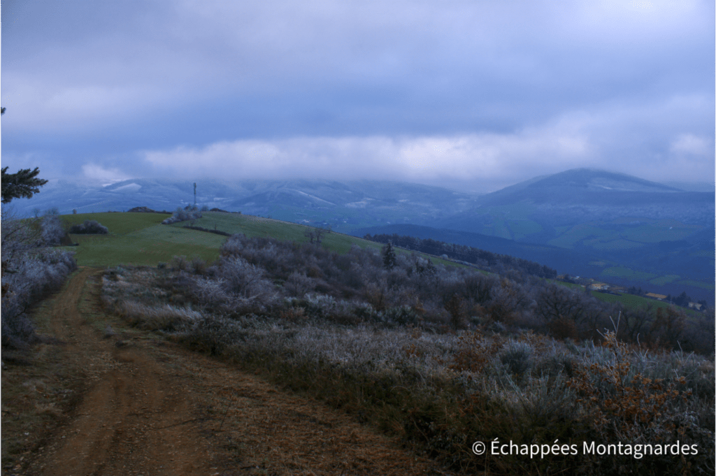 Massif du Pilat, croix de Marlin