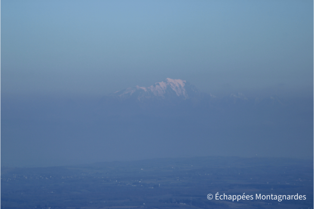 Mont Blanc depuis le Mont Monnet
