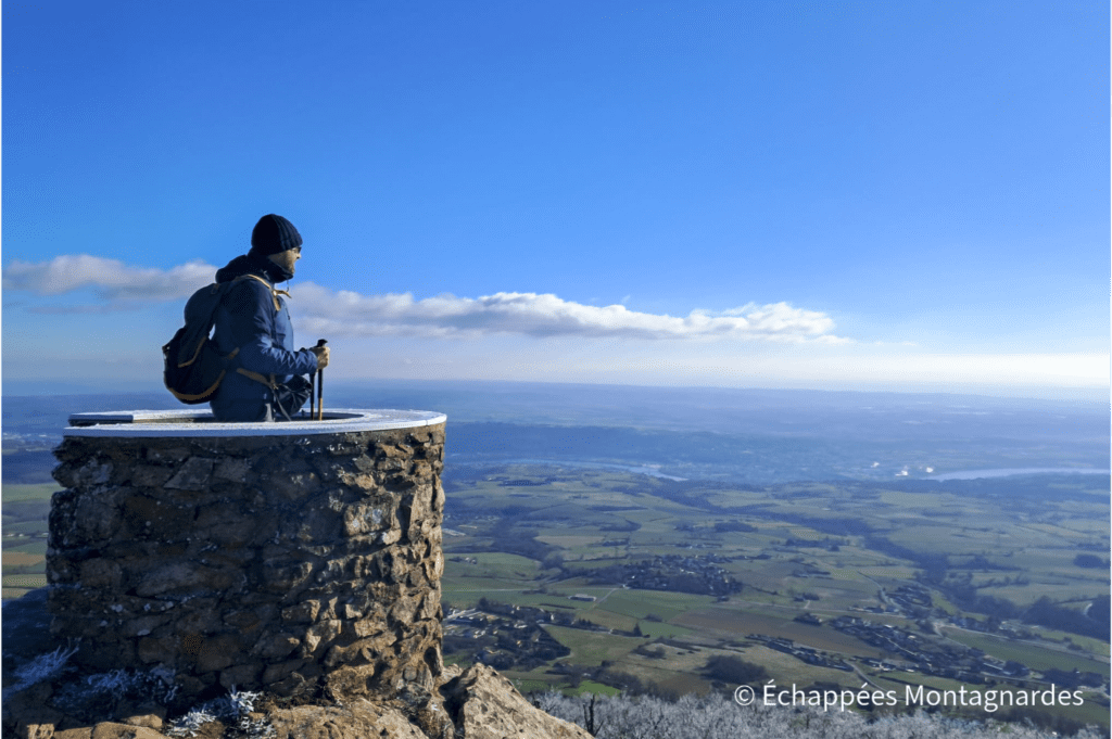 Randonnée vers le Mont Monnet, dans le Pilat Rhodanien