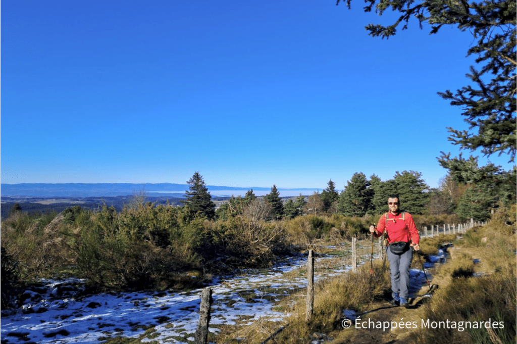 Ascension du crêt de Chaussitre