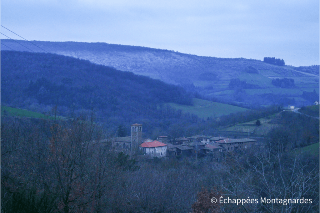 Sainte-Croix-en-Jarez randonnée croix de Marlin