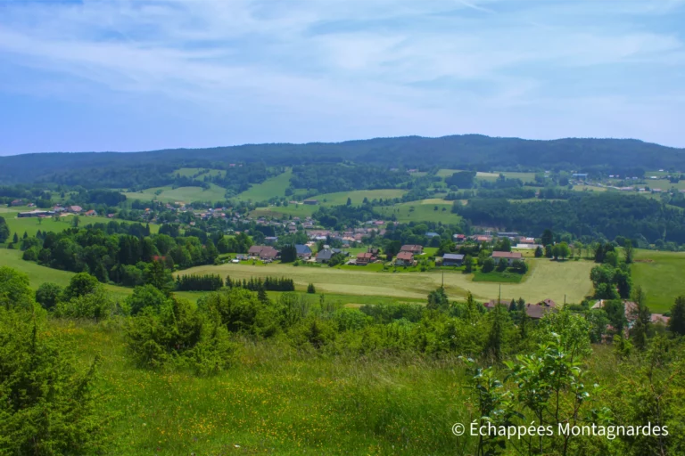Traversée du Jura étape 11 - Descente vers Foncine-le-Haut