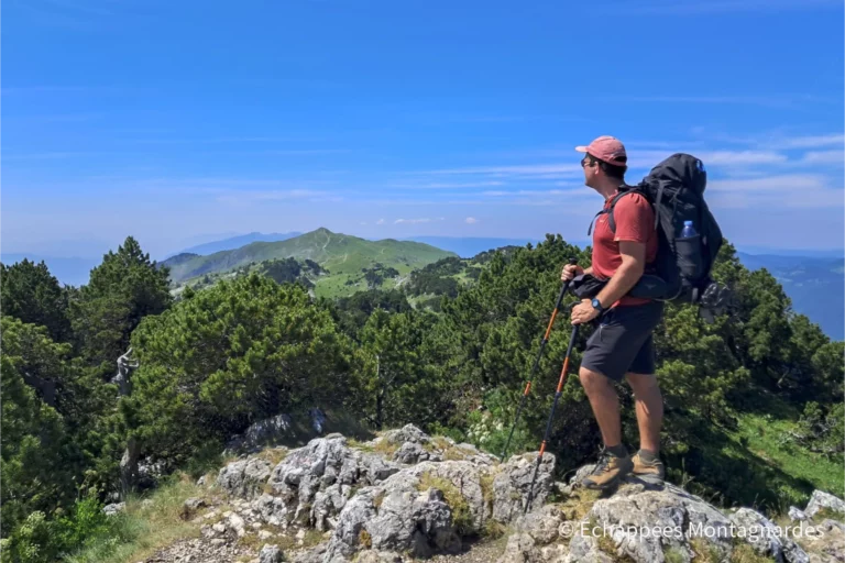 Traversée du jura étape 17 - Crêt de la Neige (1721 m) : point culminant de tout le massif du Jura !